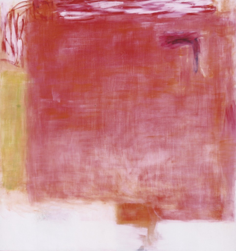 'Innenraum', 1992, olie op doek, 1.70 X 1.70 cm